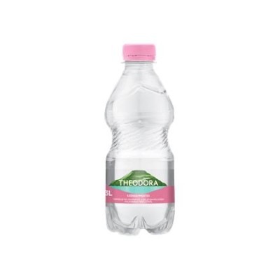 Ásványvíz, szénsavmentes, pet palack, THEODORA,  0,33 l "Kereki"