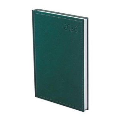 Naptár, tervező, B5, heti, TOPTIMER "Traditional", zöld