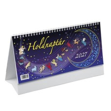 Naptár, asztali, álló, TOPTIMER, "Holdnaptár"