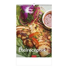 Naptár, fali, TOPTIMER "Ételreceptek"