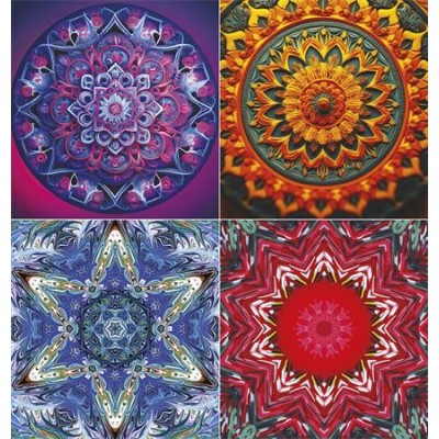Naptár, fali, TOPTIMER "Mandala"