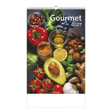 Naptár, fali, TOPTIMER "Gourmet"