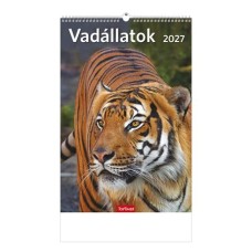 Naptár, fali, TOPTIMER "Vadállatok"