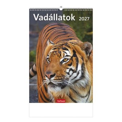 Naptár, fali, TOPTIMER "Vadállatok"