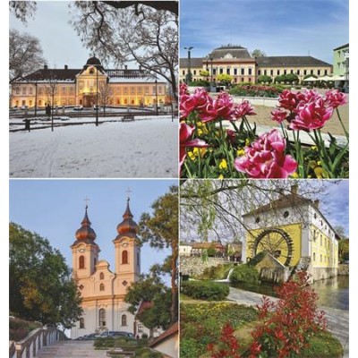 Naptár, fali, TOPTIMER "Magyar városok"