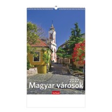 Naptár, fali, TOPTIMER "Magyar városok"