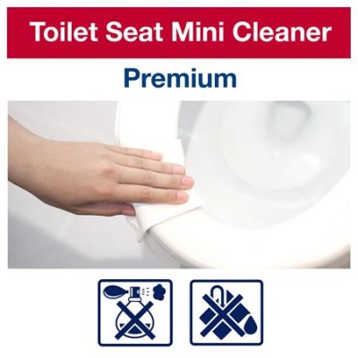 Toalettülőke tisztító, 0,525 l, S5 rendszer, Premium, TORK "Mini", átlátszó