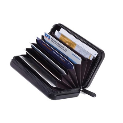 Bankkártyatartó, 20 db-os, RFID védelemmel, TROIKA, fekete