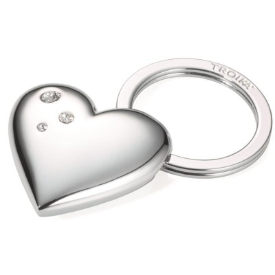 Kulcstartó, SWAROVSKI® kristályokkal, TROIKA, "Girls best friends" Shiny