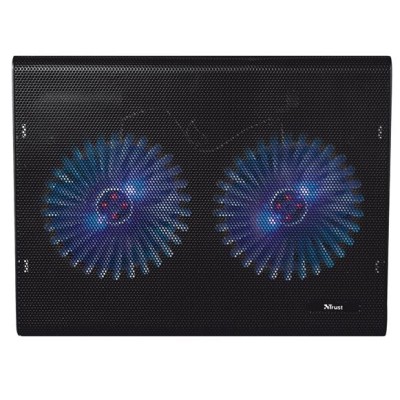 Notebook állvány, ventilátorral, USB, TRUST "Azul"