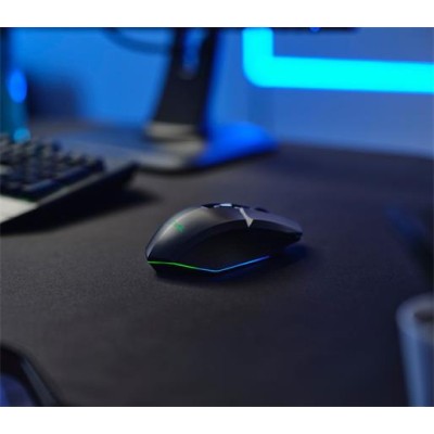 Egér, vezeték nélküli, optikai, gaming, LED, TRUST "GXT110 Felox", fekete