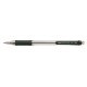 Golyóstoll, 0,4 mm, nyomógombos, UNI "SN-101 Laknock Fine", fekete