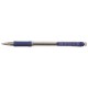 Golyóstoll, 0,4 mm, nyomógombos, UNI "SN-101 Laknock Fine", kék