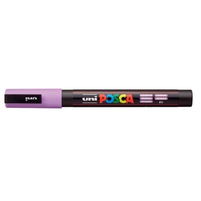 Dekormarker, 0,9-1,3 mm, UNI "Posca PC-3M", levendula