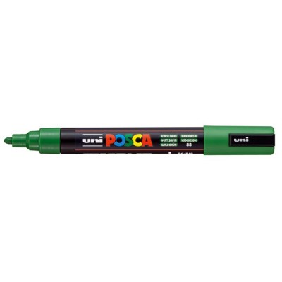 Dekormarker, 1,8-2,5 mm, UNI "Posca PC-5M", erdőzöld