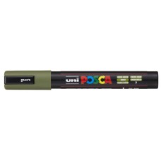 Dekormarker, 1,8-2,5 mm, UNI "Posca PC-5M", khaki