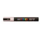 Dekormarker, 1,8-2,5 mm, UNI "Posca PC-5M", szatén rózsaszín