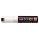 Dekormarker, 4,5-5,5 mm, UNI "Posca PC-7M", fehér