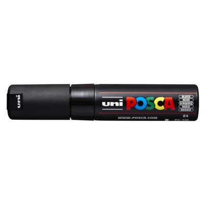 Dekormarker, 4,5-5,5 mm, UNI "Posca PC-7M", fekete