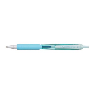 Golyóstoll, 0,38 mm, nyomógombos, UNI "SXN-101FL ", égkék