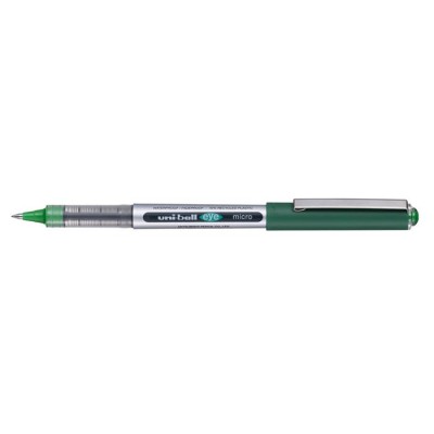 Rollertoll, 0,3 mm, UNI "UB-150E Eye Micro Eco", zöld