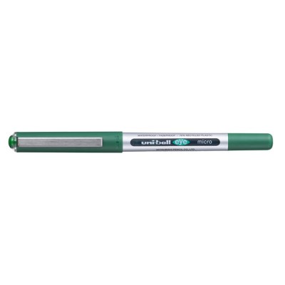 Rollertoll, 0,3 mm, UNI "UB-150E Eye Micro Eco", zöld