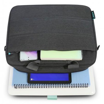 Notebook táska, 15,6", URBAN FACTORY "GREENEE ECO", szürke