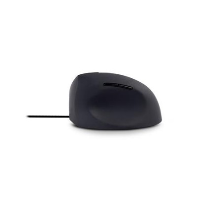 Egér, vezetékes, vertikális, USB, URBAN FACTORY "Ergo Next", fekete