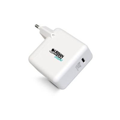 Hálózati töltő, 1xUSB-C (65W), USB-C–USB-C kábel, URBAN FACTORY