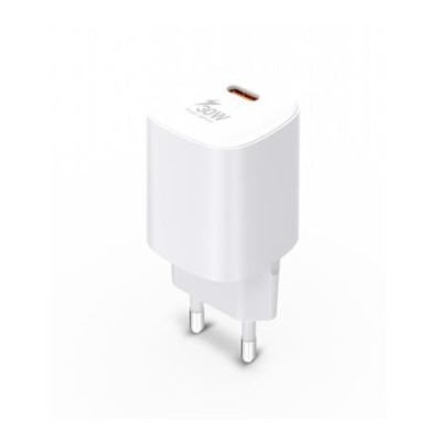 Hálózati töltő, 1xUSB-C (PD), 30W, URBAN FACTORY