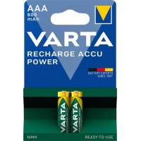 Tölthető elem, AAA mikro, 2x800 mAh, előtöltött, VARTA "Power"