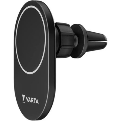 Autós tartó és töltő, Qi/USB-C PD, 15W, VARTA "Mag Pro"