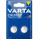 Gombelem, CR2032, 2 db, VARTA