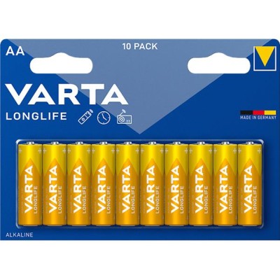 Elem, AA ceruza, 10 db, műanyagmentes, VARTA "Longlife"