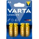 Elem, AA ceruza, 4 db, VARTA "Longlife"