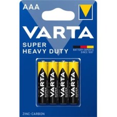 Elem, AAA mikro, 4 db, féltartós, VARTA "Super Heavy Duty"