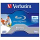BD-R BluRay lemez, kétrétegű, nyomtatható, 50GB, 6x, 1 db, normál tok, VERBATIM