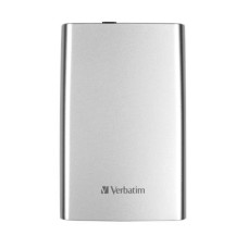 2,5" HDD (merevlemez), 2TB, USB 3.0, VERBATIM, ezüst