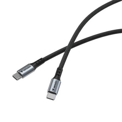 USB kábel, USB-C - USB-C, 1,2 m, 60W, VERBATIM, fekete