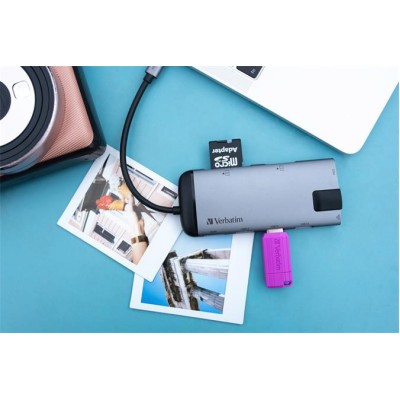 Memóriakártya, microSDXC, 256GB, CL10/U3/A2, 100/90 MB/s, adapter, VERBATIM "PRO" Memóriakártya, microSDXC, 256GB, CL10/U3/A2, 100/90 MB/s, adapter, VERBATIM "PRO"