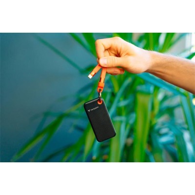 SSD (külső memória) 1TB, USB 3.2 Gen2, VERBATIM "Pocket SSD", fekete/narancs SSD (külső memória) 1TB, USB 3.2 Gen2, VERBATIM "Pocket SSD", fekete/narancs