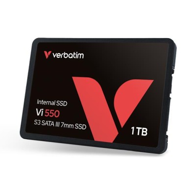 SSD (belső memória), 1TB, SATA 3, 500/520MB/s, VERBATIM "Vi550"