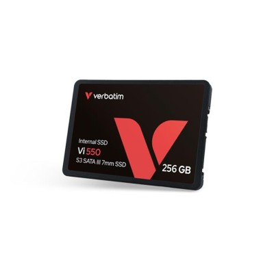 SSD (belső memória), 256GB, SATA 3, 460/560MB/s, VERBATIM "Vi550"