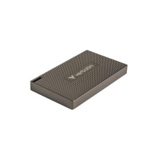 SSD (külső memória) 512GB, USB-C 3.2 Gen2, VERBATIM "Metal Mini SSD", fekete