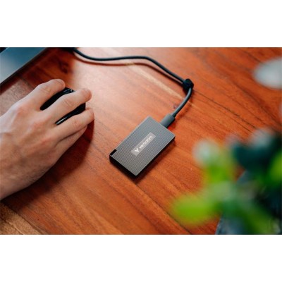 SSD (külső memória) 512GB, USB-C 3.2 Gen2, VERBATIM "Metal Mini SSD", fekete SSD (külső memória) 512GB, USB-C 3.2 Gen2, VERBATIM "Metal Mini SSD", fekete
