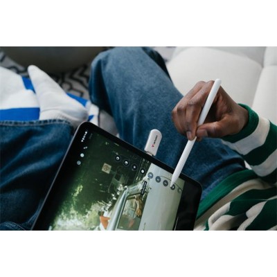 Pendrive, 128GB, USB-C 3.2 Gen1, VERBATIM "Plectra", fehér Pendrive, 128GB, USB-C 3.2 Gen1, VERBATIM "Plectra", fehér