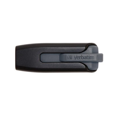 Pendrive, 32GB, USB 3.2, 60/12MB/s, VERBATIM "V3", fekete-szürke