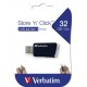 Pendrive, 32GB, USB 3.2, 80/25MB/sec, VERBATIM "Store n Click", fekete