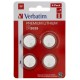 Gombelem, CR2025, 4 db, VERBATIM "Premium"