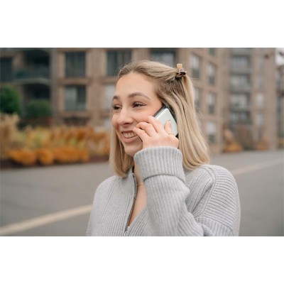Power bank, mágneses (vezeték nélküli), 20.000mAh, VERBATIM "Charge n Go Essentials", zöld